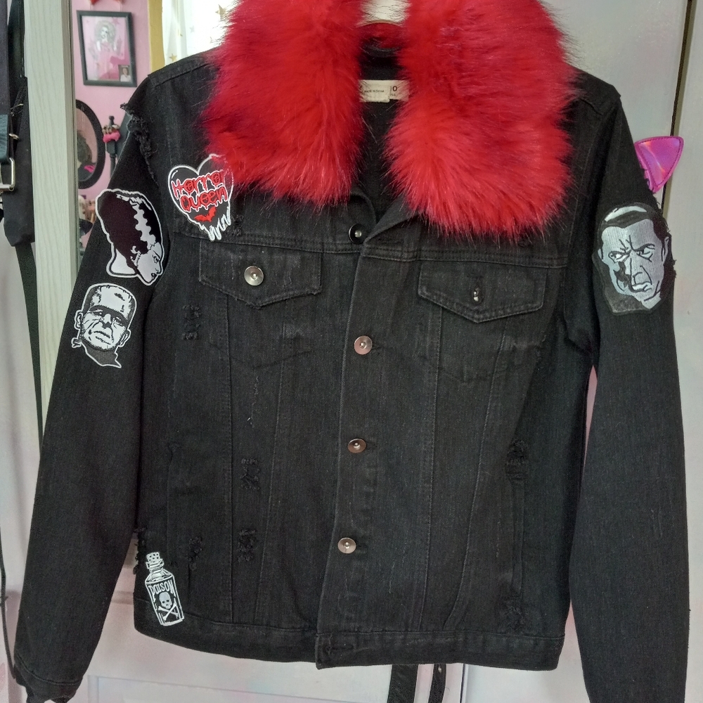 Rage Against the Sewing Machine custom OOAK works-in-progress! Like 2 follow! - Picture 4 of 16